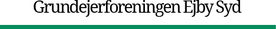 Grundejerforeningen Ejby Syd logo